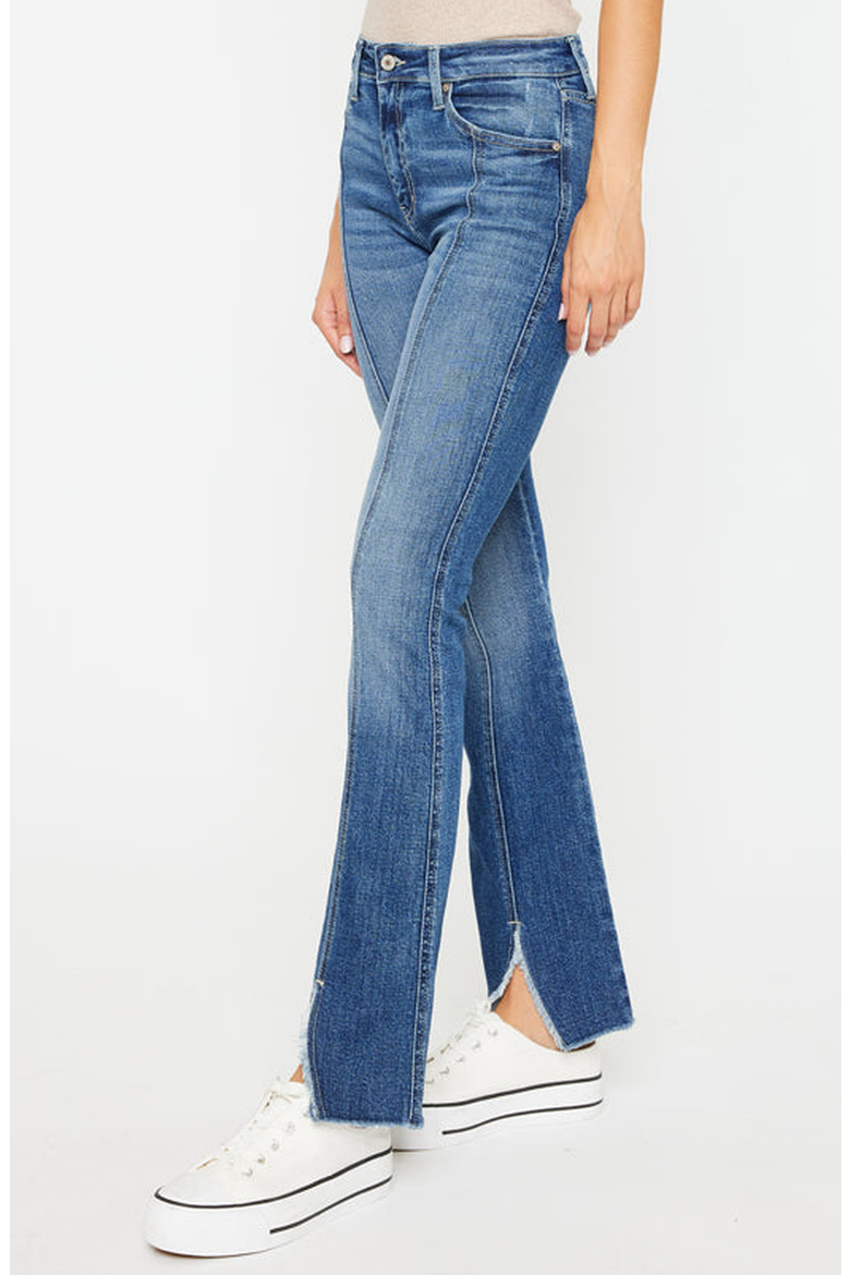 Citrine High Rise Bootcut Jeans, Alternate, color, Medium Wash