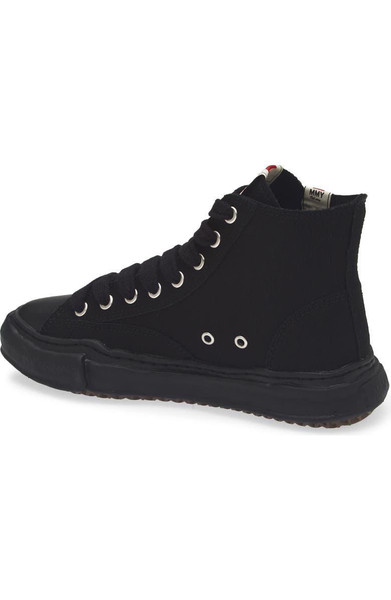 Maison MIHARA YASUHIRO Peterson High Top Sneaker, Alternate, color, Black/ Black