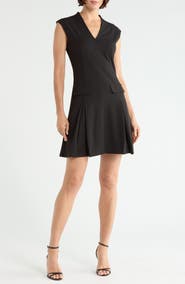 Eliza J Cap Sleeve Fit & Flare Dress
