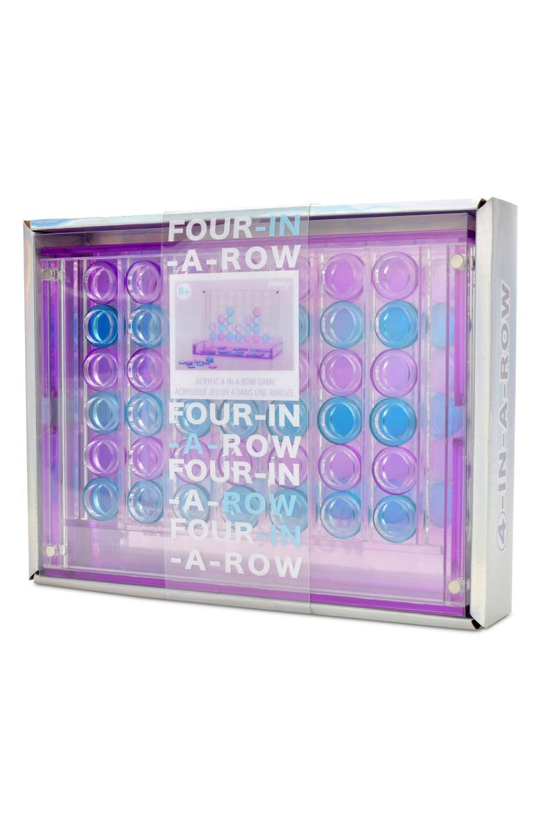 Iscream Kids' Acrylic 4 In a Row, Alternate, color, Multi