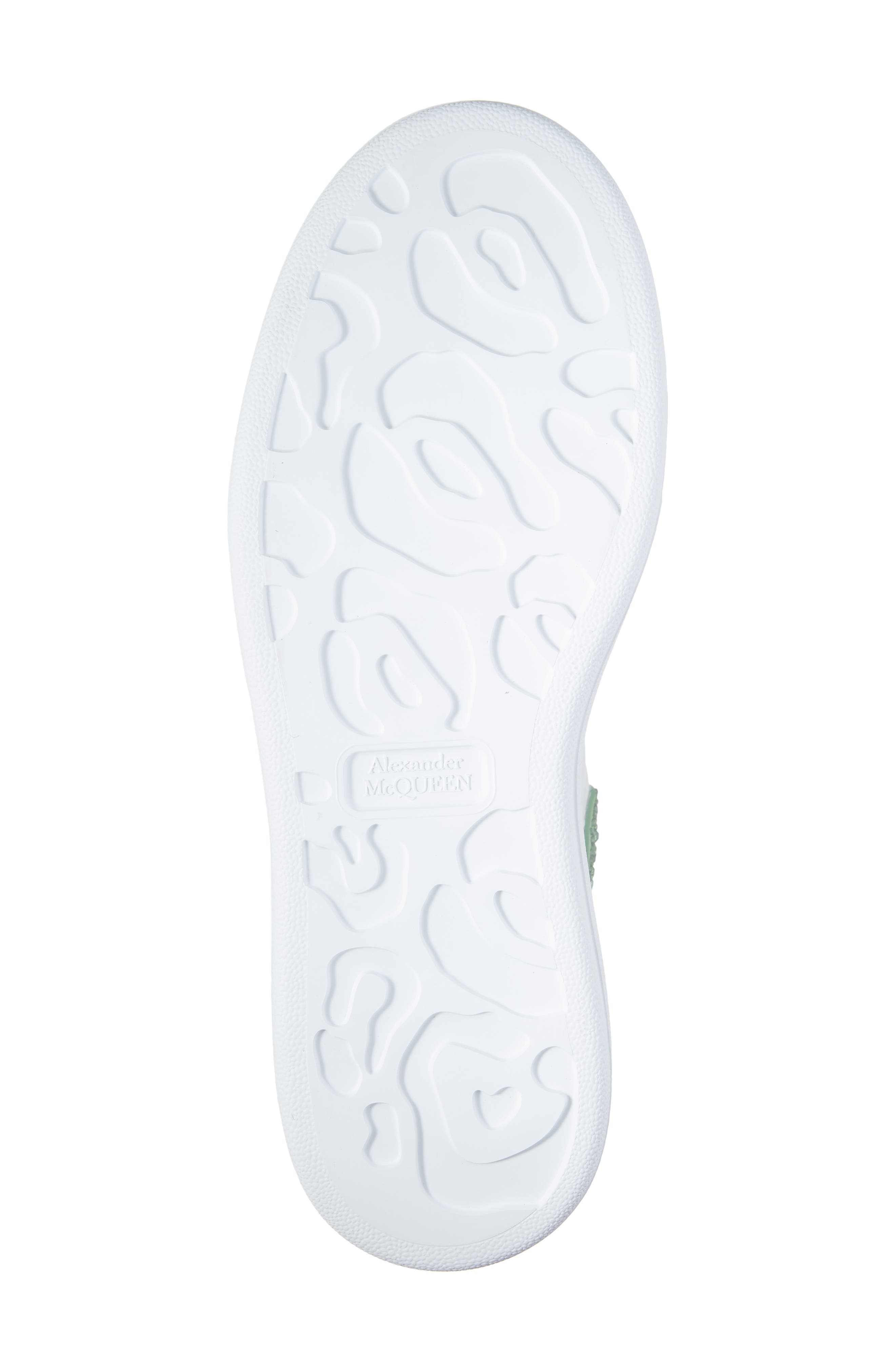 McQueen Oversized Crystal Accented Sneaker, Alternate, color, 