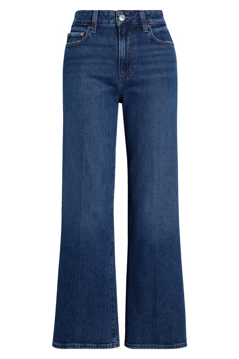 Leenah High Waist Ankle Wide Leg Jeans, Alternate, color, SOUNDCHECK