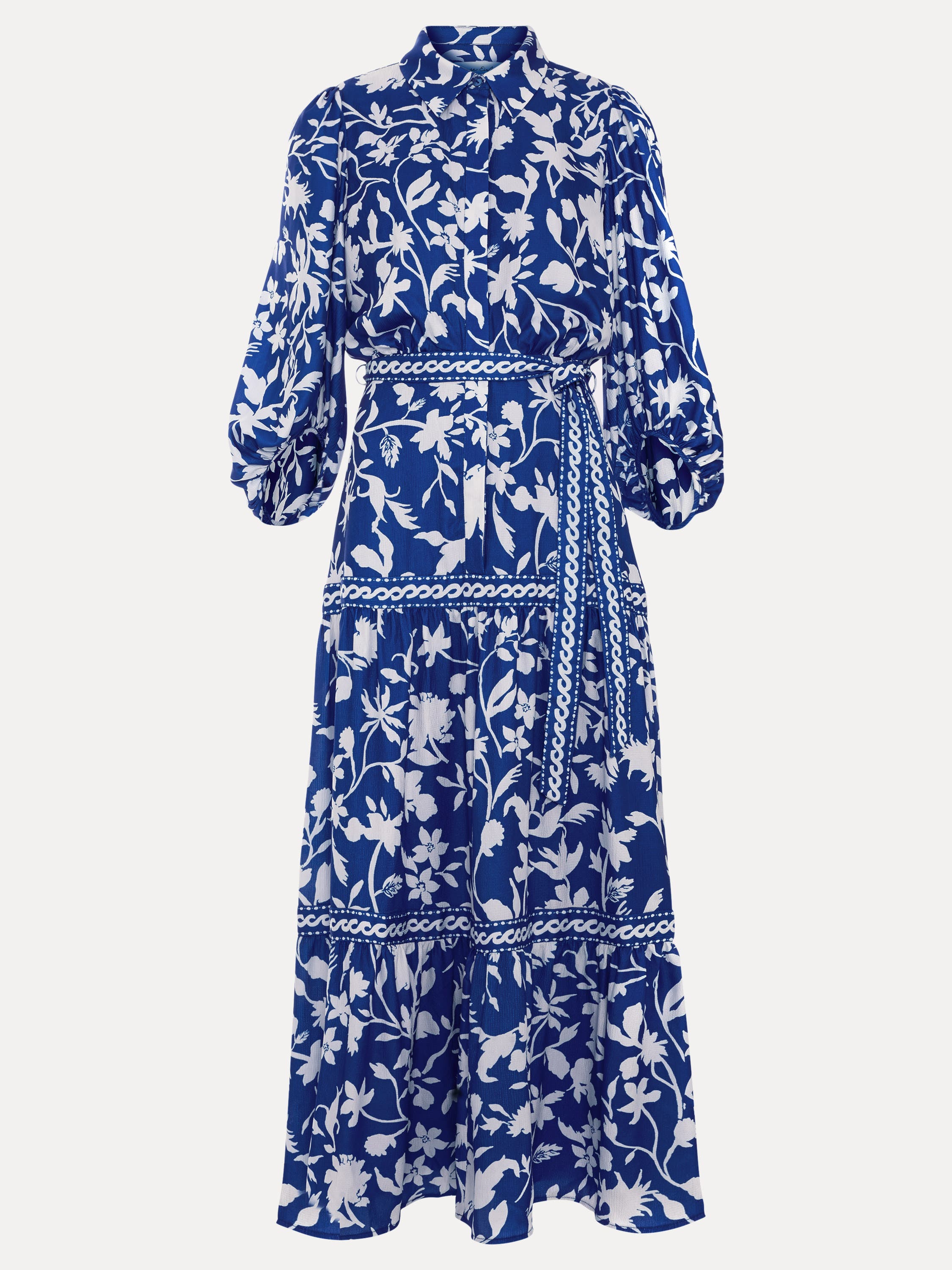Floral Print Shirt Dress - image 2
