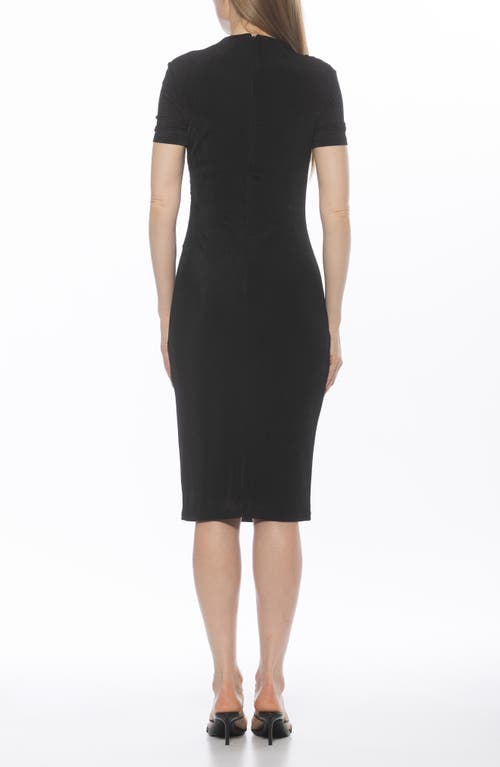 Alexia Admor Santal Draped Sheath Dress