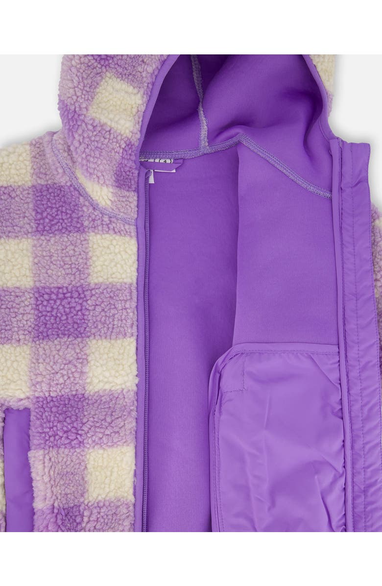 Deux par Deux Mid-Season Jacket, Main, color, Lavender