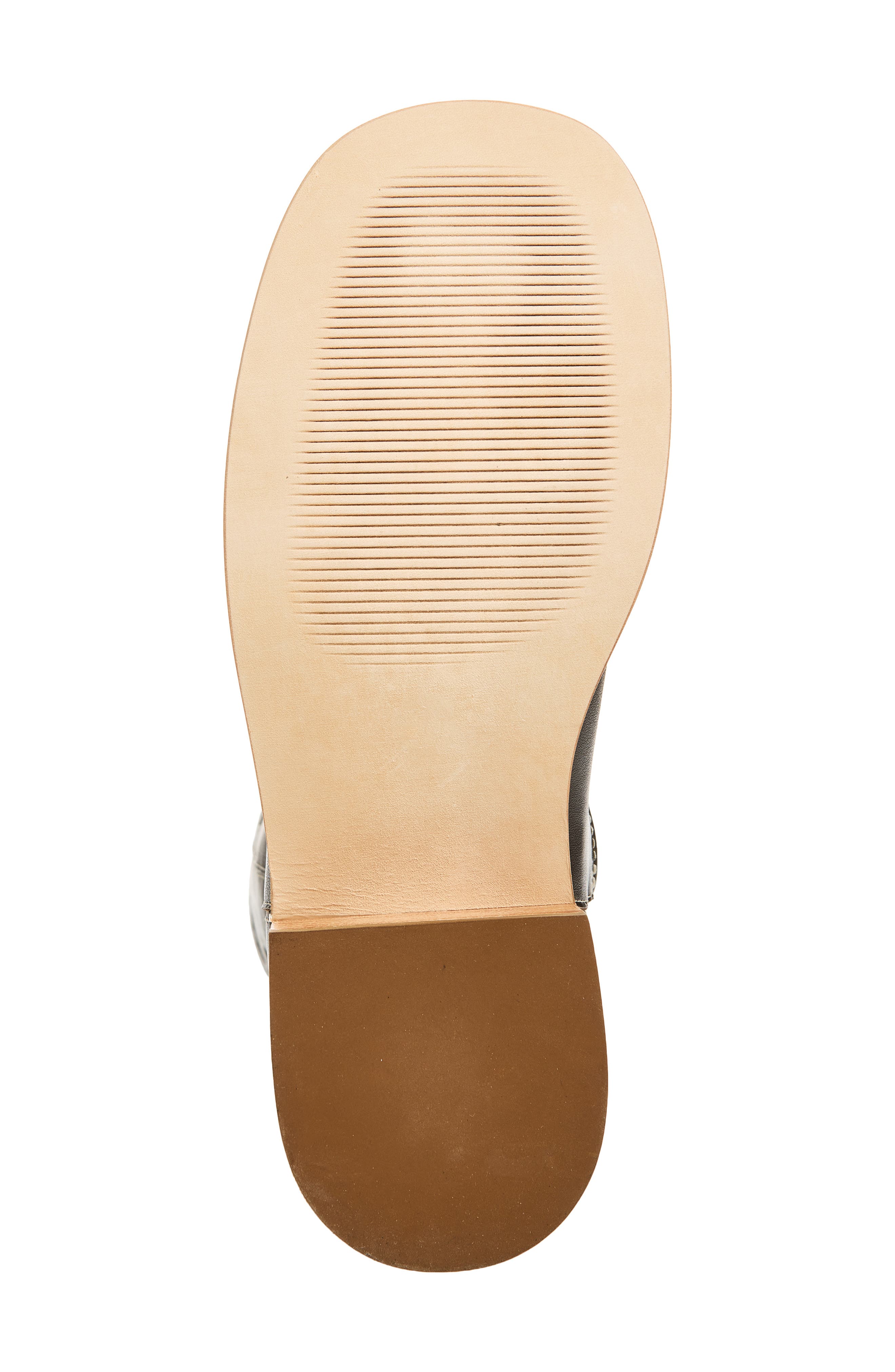 Riggs Knee High Boot, Alternate, color, BROWN LEATHER