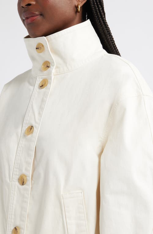 Caslonr Caslon(r) Cotton Stretch Twill Swing Jacket