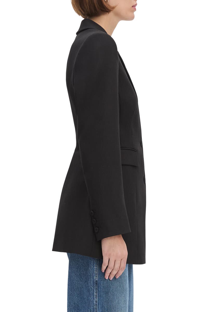 Favorite Daughter The Elizabeth Longline Blazer, Alternate, color, Black