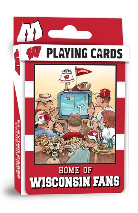 Wisconsin Badgers Fan Deck Playing Cards
