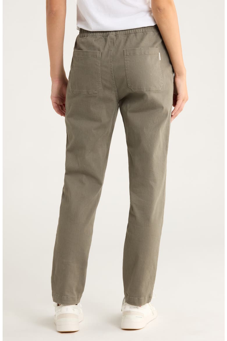 Pacifica Stretch Twill Drawstring Pants, Alternate, color, SMOKEY OLIVE