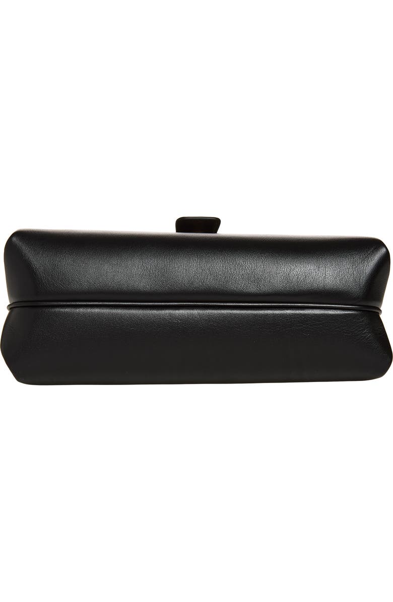 FERRAGAMO Medium Leather Top Handle Bag, Alternate, color, Nero