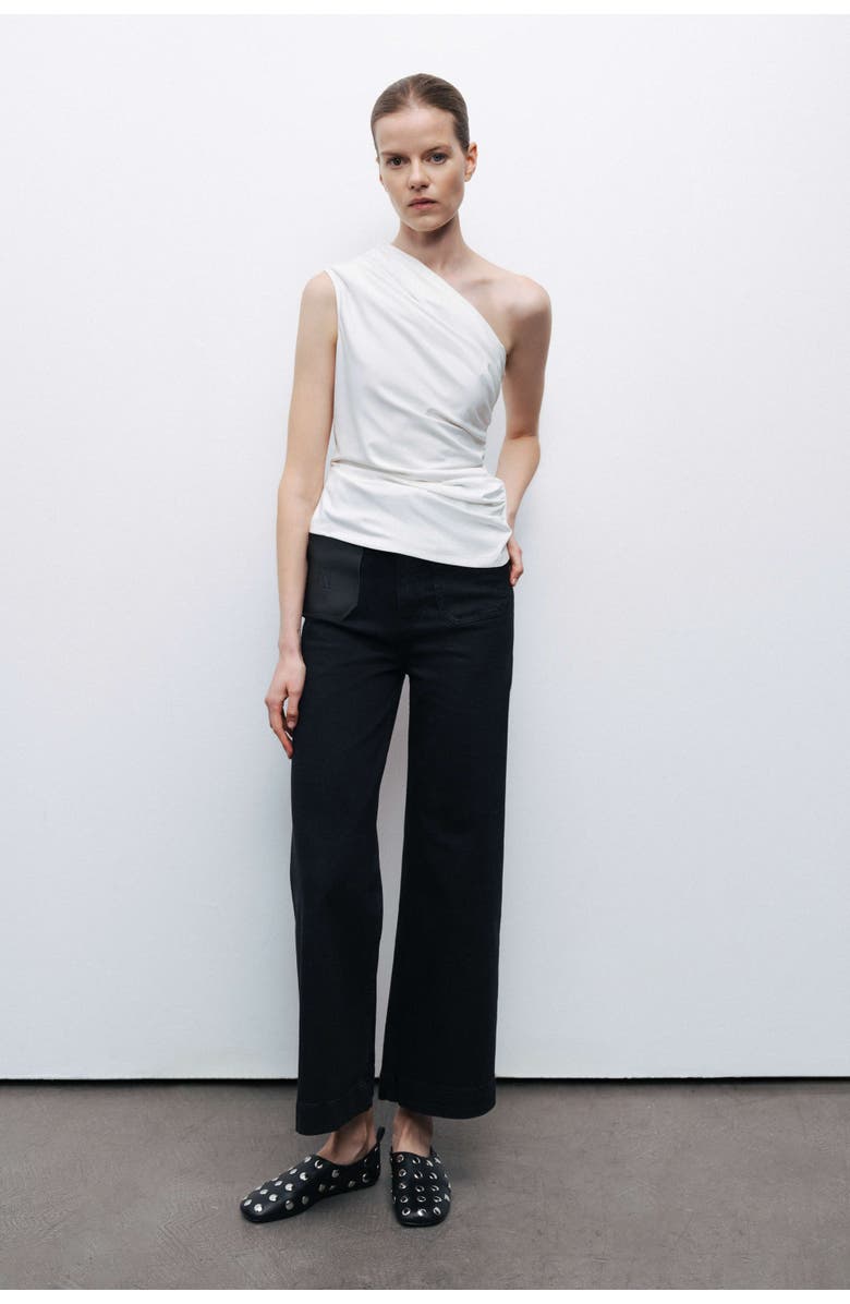 Nocturne Shirred Detailed Blouse, Alternate, color, 