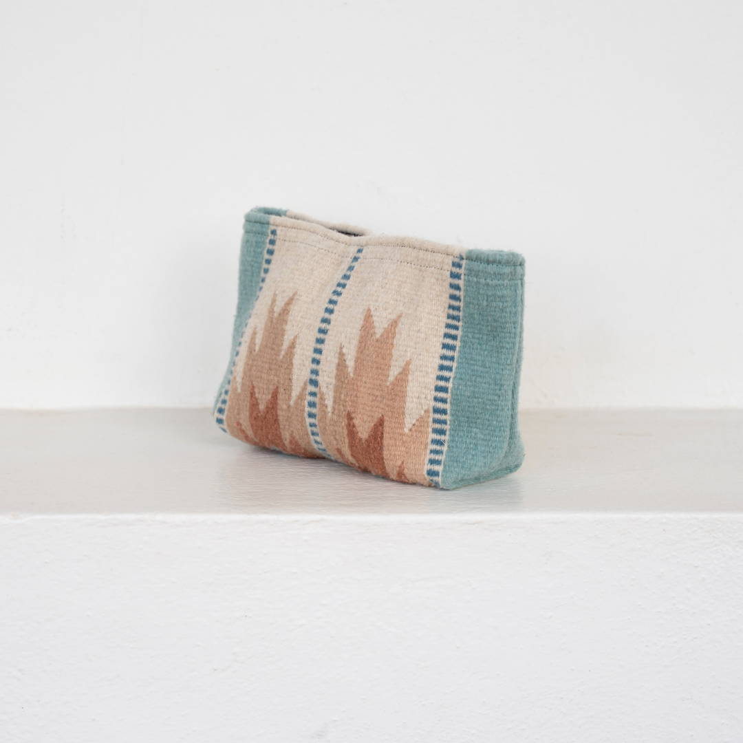 Cielo Rosa Pouch, Alternate, color, Rose Pink & Sky Blue