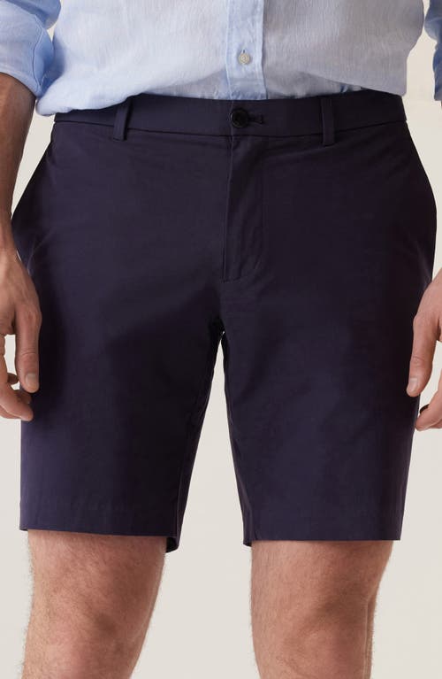 Shop Deke Galaxy Ultra 4x Stretch Twill Bermuda Shorts In Black Navy