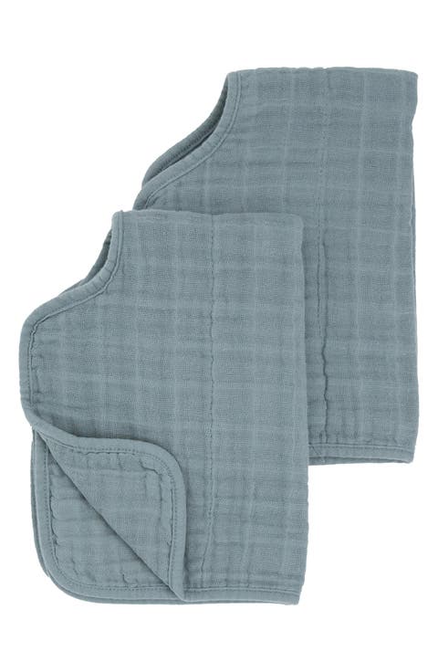 Assorted 2-Pack Cotton Muslin Burp Cloths