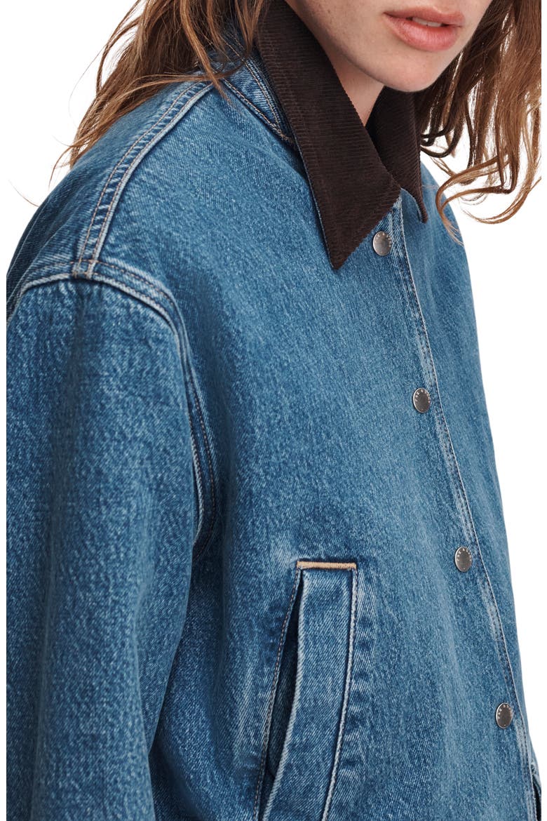 Cassidy Denim Jacket, Alternate, color, CANDICE