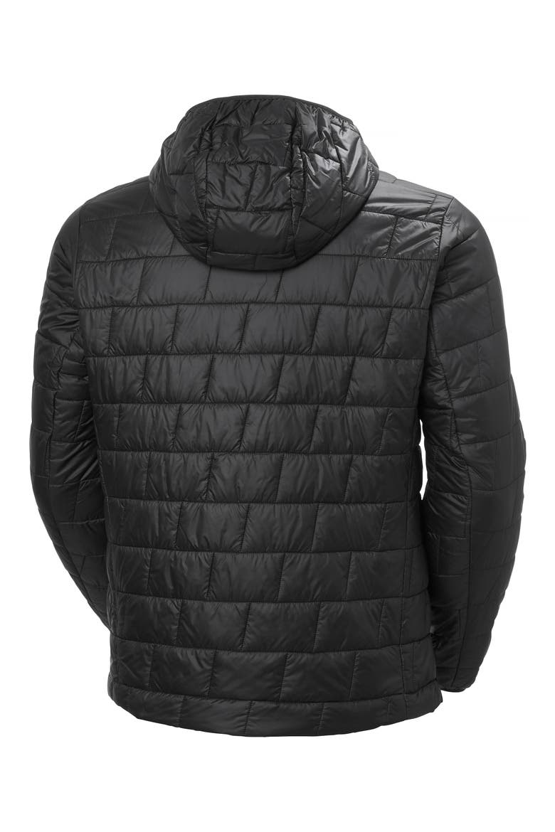 Lifaloft Hooded Insulator Jacket, Alternate, color, BLACK