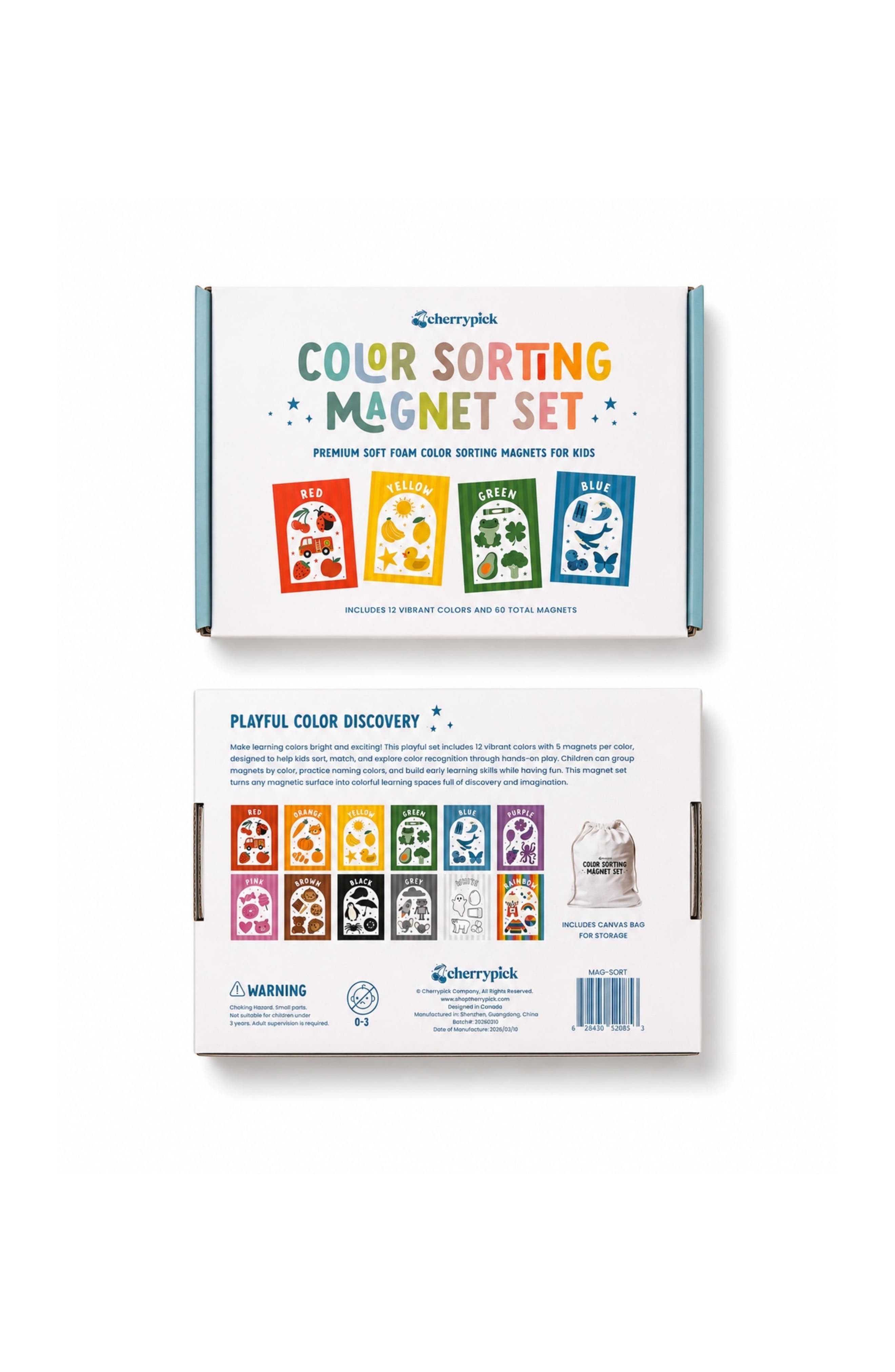 Cherrypick Color Sorting Magnets, 65 Piece Set | Nordstrom