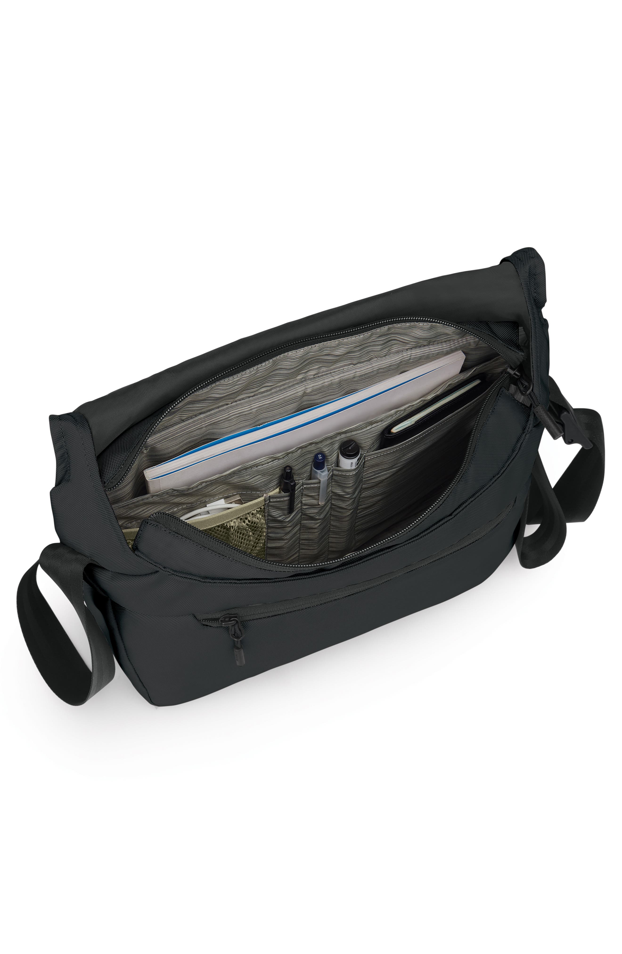 Osprey Aoede Messenger Bag, Alternate, color, Black