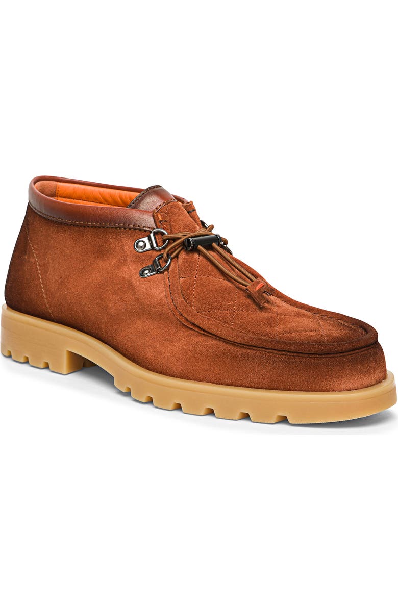 Santoni Gregory Chukka Boot, Main, color, Brown