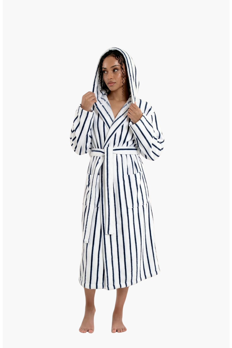 Ultraplush Australian Cotton Bathrobe, Main, color, Dusk / White