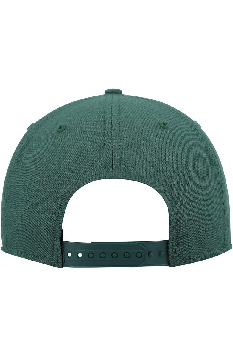 New Era Men's New Era Hunter Green Milwaukee Bucks 2021 NBA Finals Champions Tear On The Court 9FIFTY Snapback Hat, Alternate, color, 