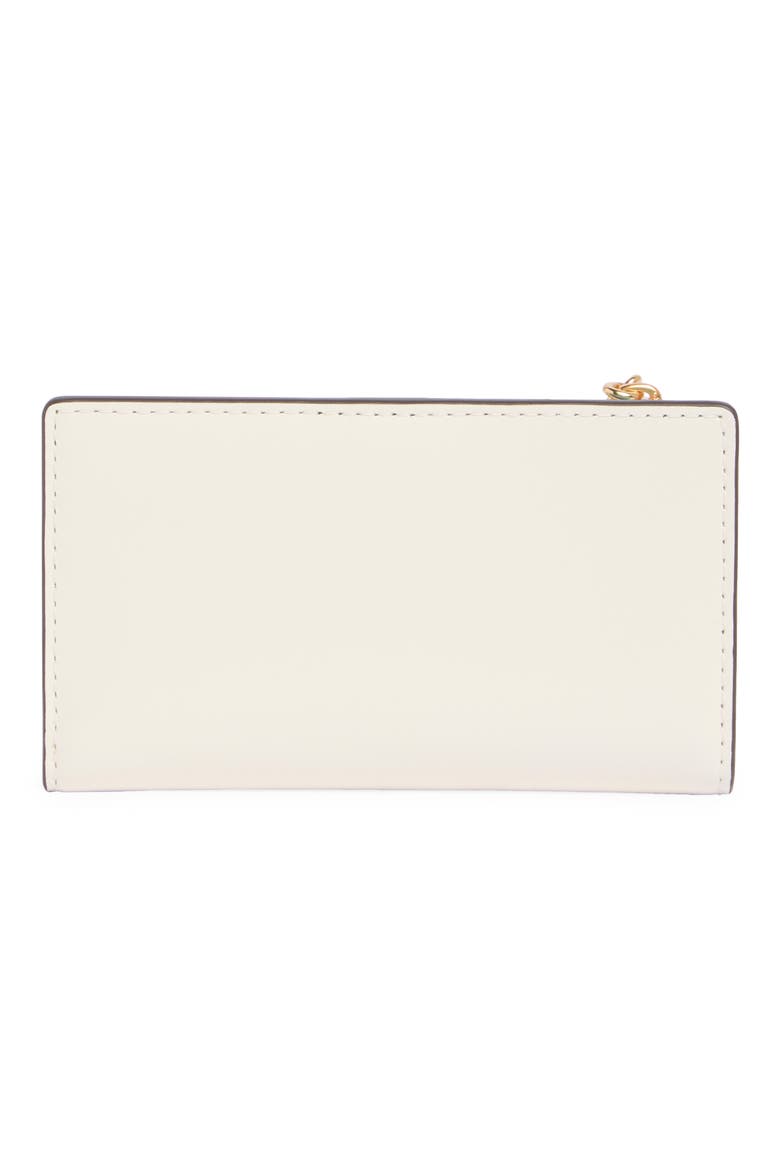 Evil Eye Spazzolato Leather Card Case, Alternate, color, PARCHMENT