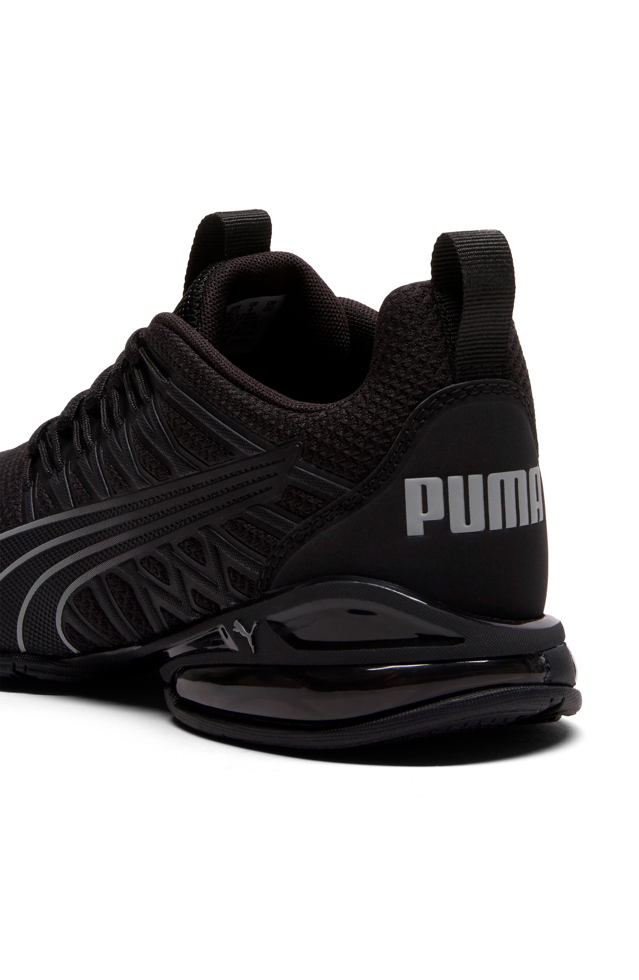 PUMA Kids' Voltaic Evo Sneaker, Alternate, color, Puma Black/ Storm Gray