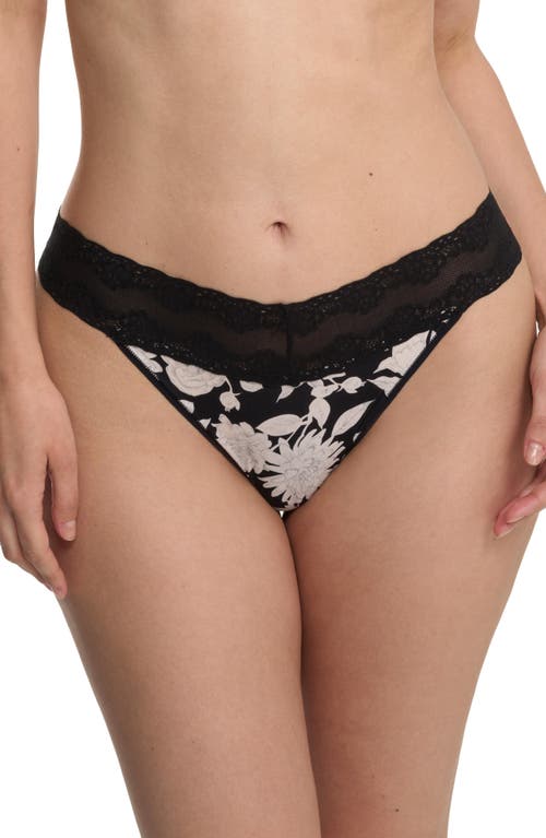 Natori Bliss Perfection One Size Thong 3-pack In Multi