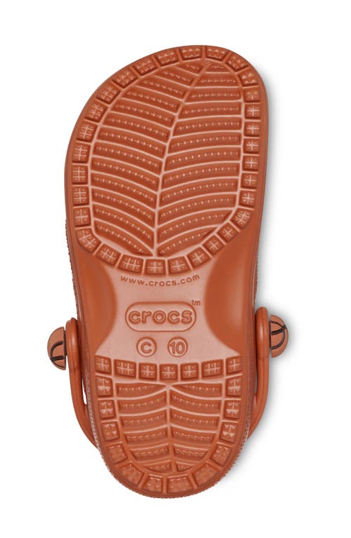 Crocs Toddler Classic Basketball Clog In Sienna