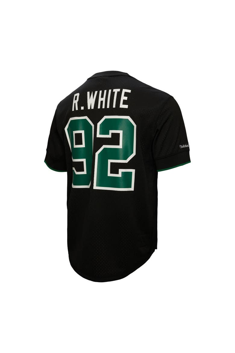 Men's Mitchell & Ness Reggie White Black Philadelphia Eagles Retired Player Name & Number Mesh Top, Alternate, color, Black