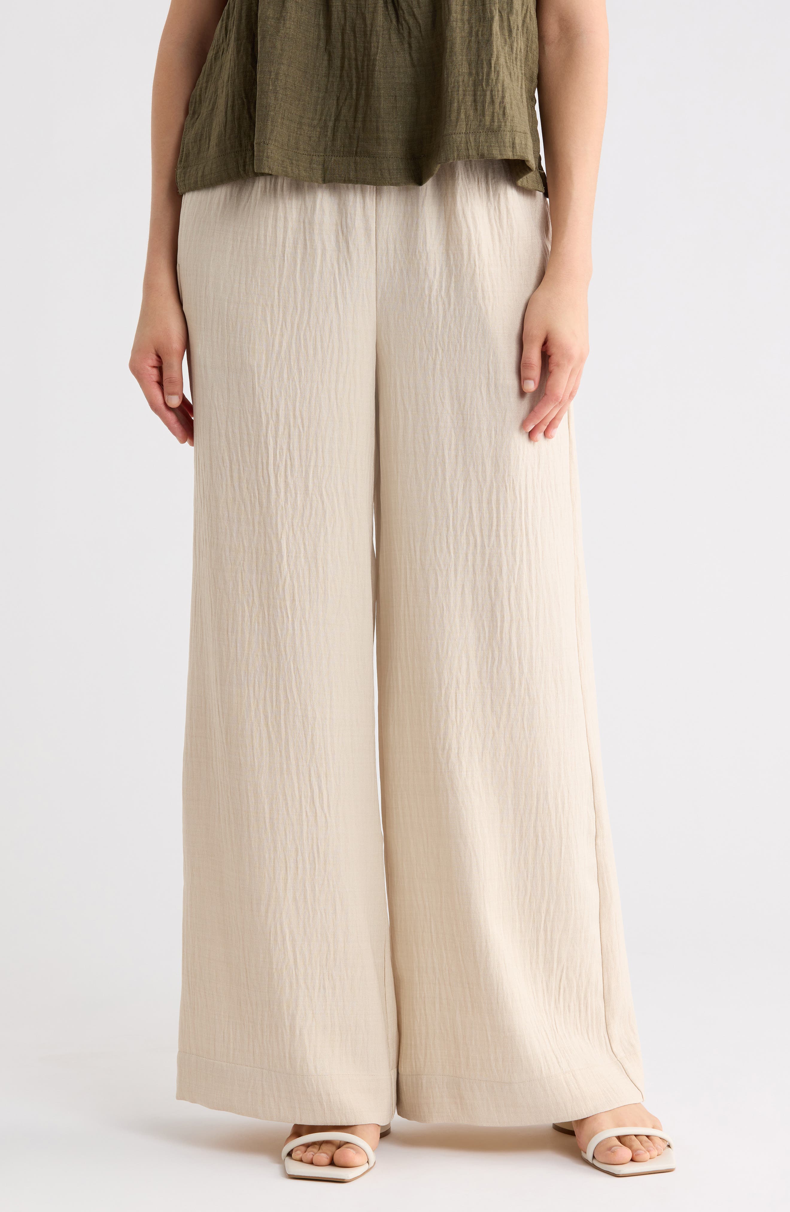 MAX STUDIO Woven Drawstring Pants