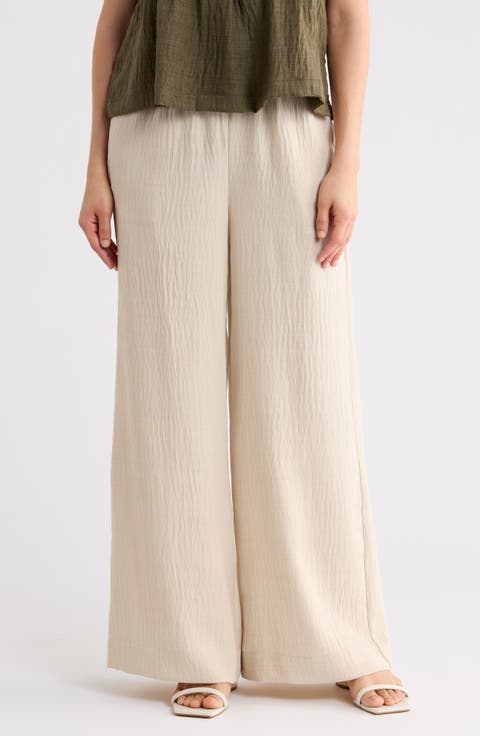 Woven Drawstring Pants
