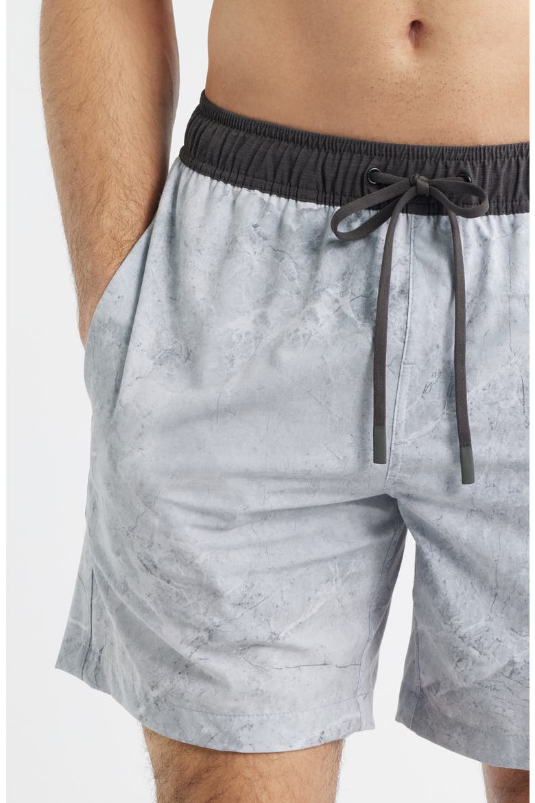 Lido Swim Trunks, Alternate, color, CARRARA GREY