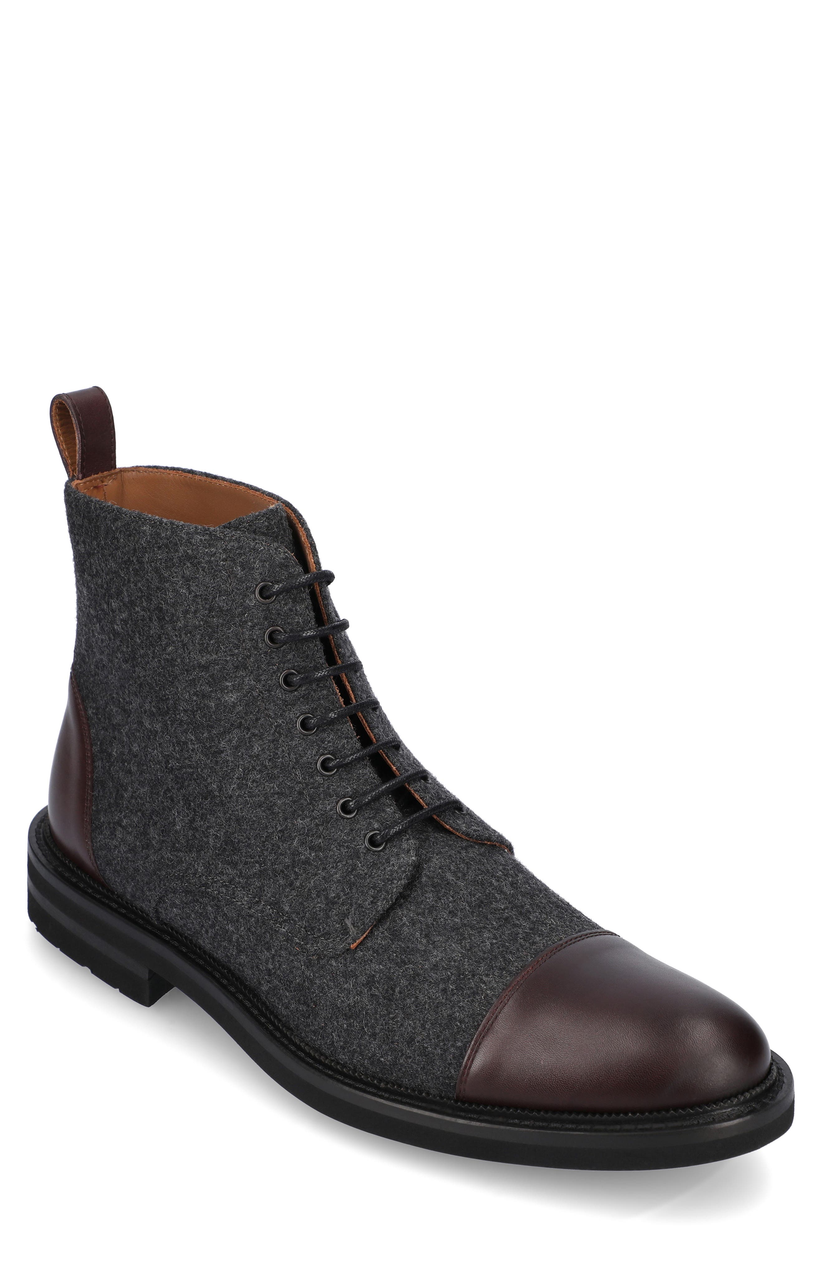 The Jack Boot, Main, color, GREY/ OXBLOOD