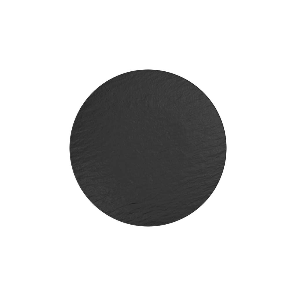 Villeroy & Boch Manufacture Rock Universal Coupe Plate In Black