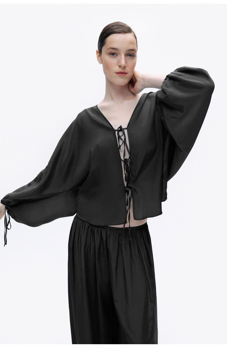 Nocturne Flowy Wide Leg Pants, Alternate, color,