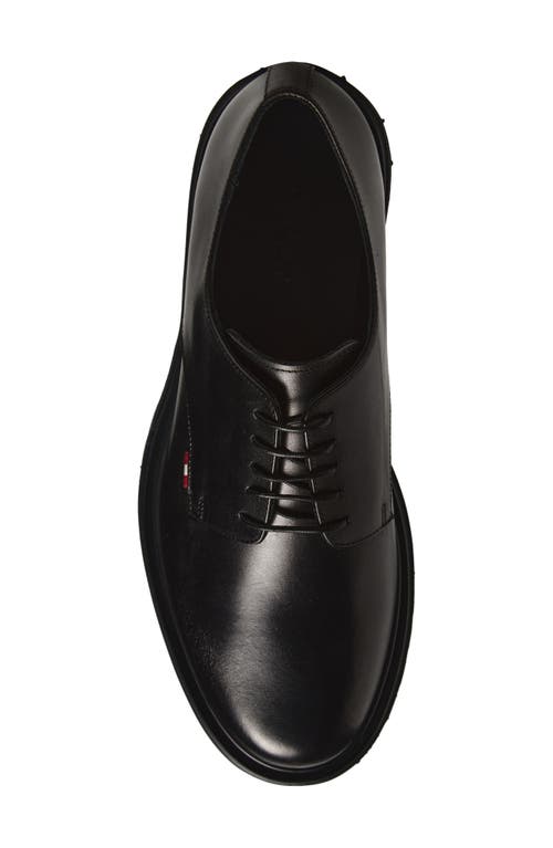 Bally Oliwery Lug Sole Derby In Black