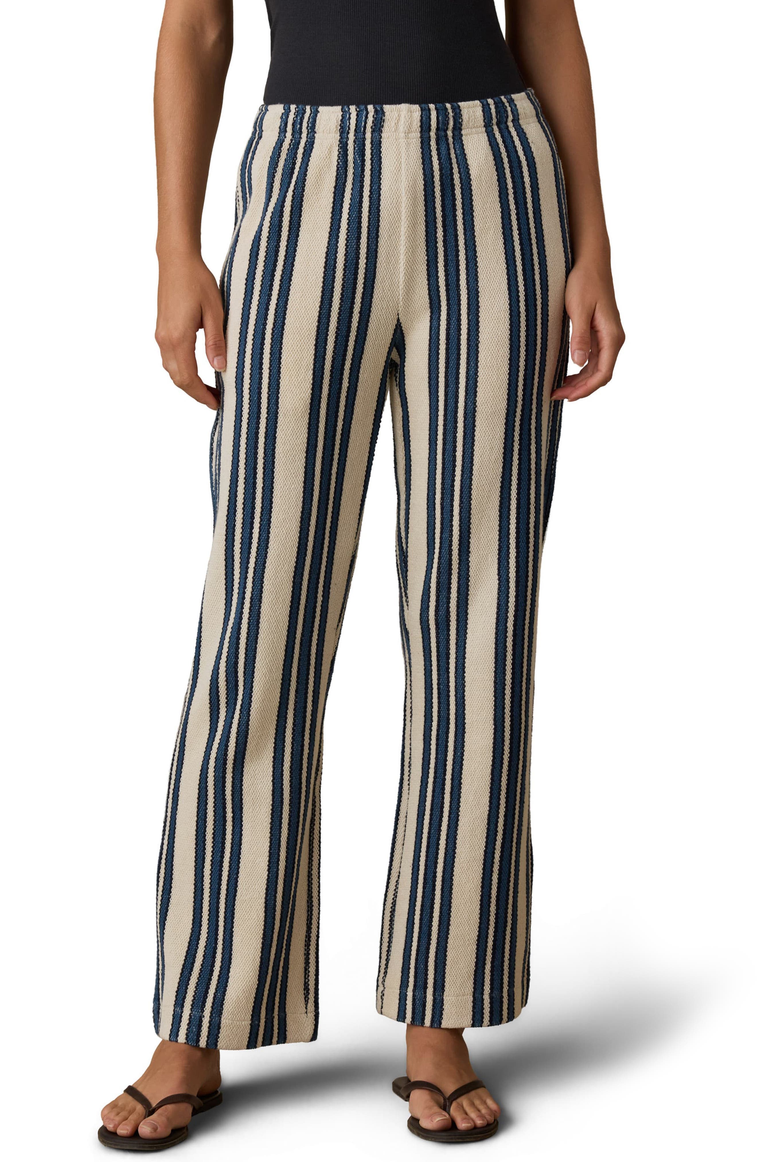 Baja Stripe Straight Leg Pants