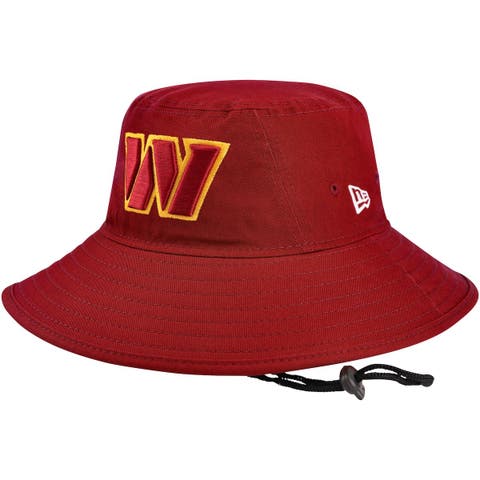 Men's New Era Burgundy Washington Commanders Main Bucket Hat