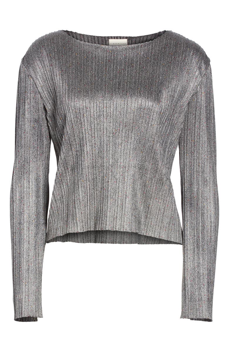 Simon Miller Ribbed Bateau Neck Top, Alternate, color, 