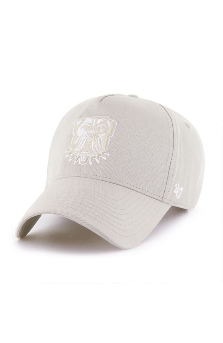 '47 Men's '47 Cream Cleveland Browns Foundation Offside Adjustable Hat, Alternate, color, 