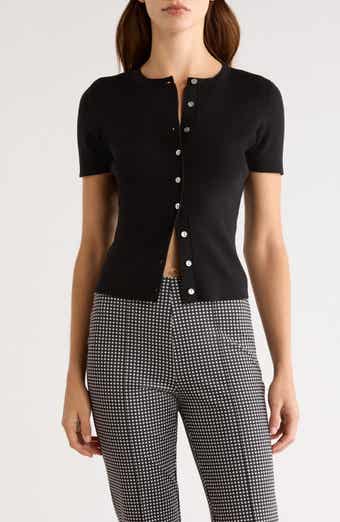 Bonnie Button Front Knit Top