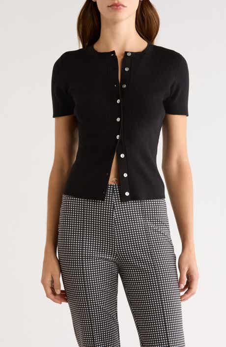 Bonnie Button Front Knit Top