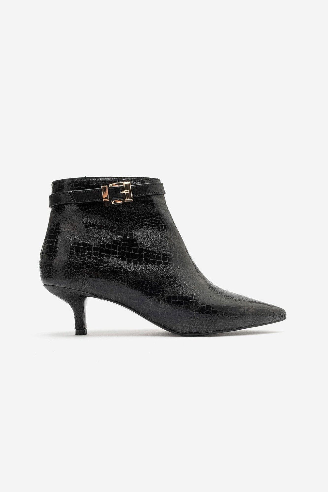 Juxon Kitten Heel Boot, Alternate, color, Black