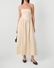 WeWoreWhat Corset Maxi Dress