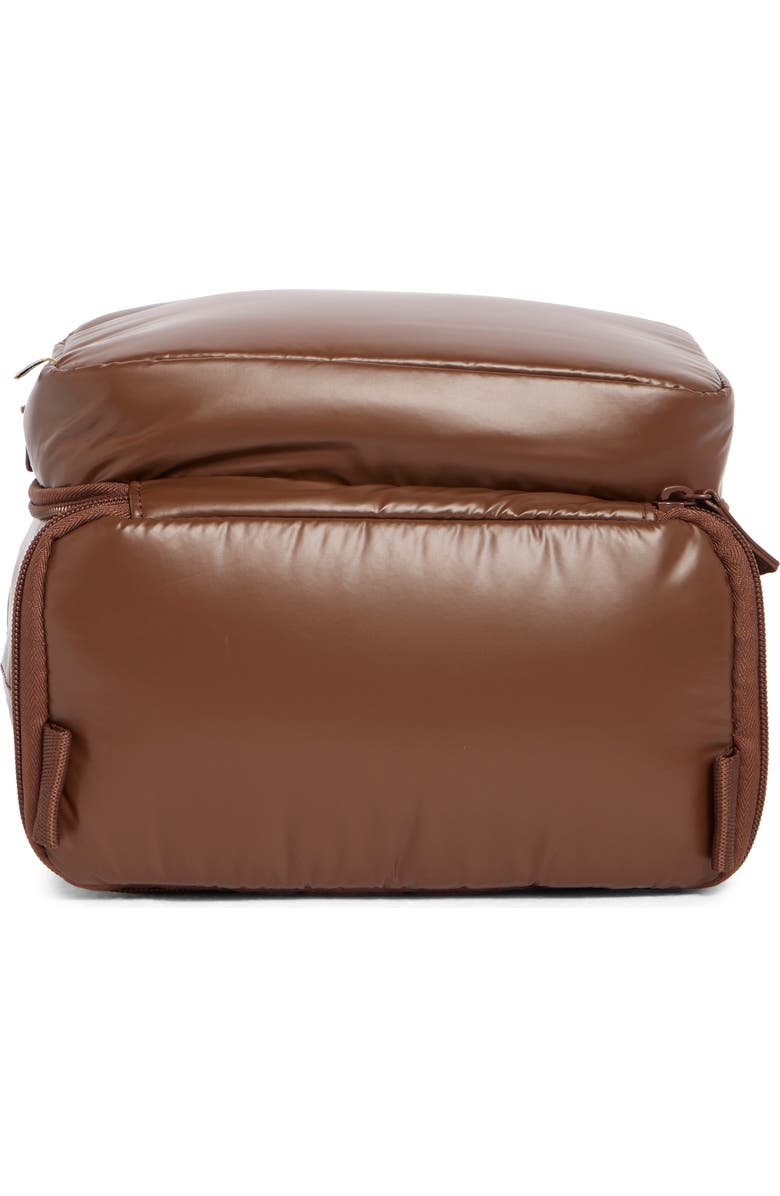 Béis The Expandable Faux Leather Poutch, Alternate, color,