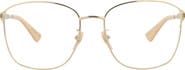 Gucci 56mm Square Optical Glasses