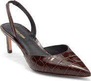 Veronica Beard Caroline Pointed Toe Slingback Pump