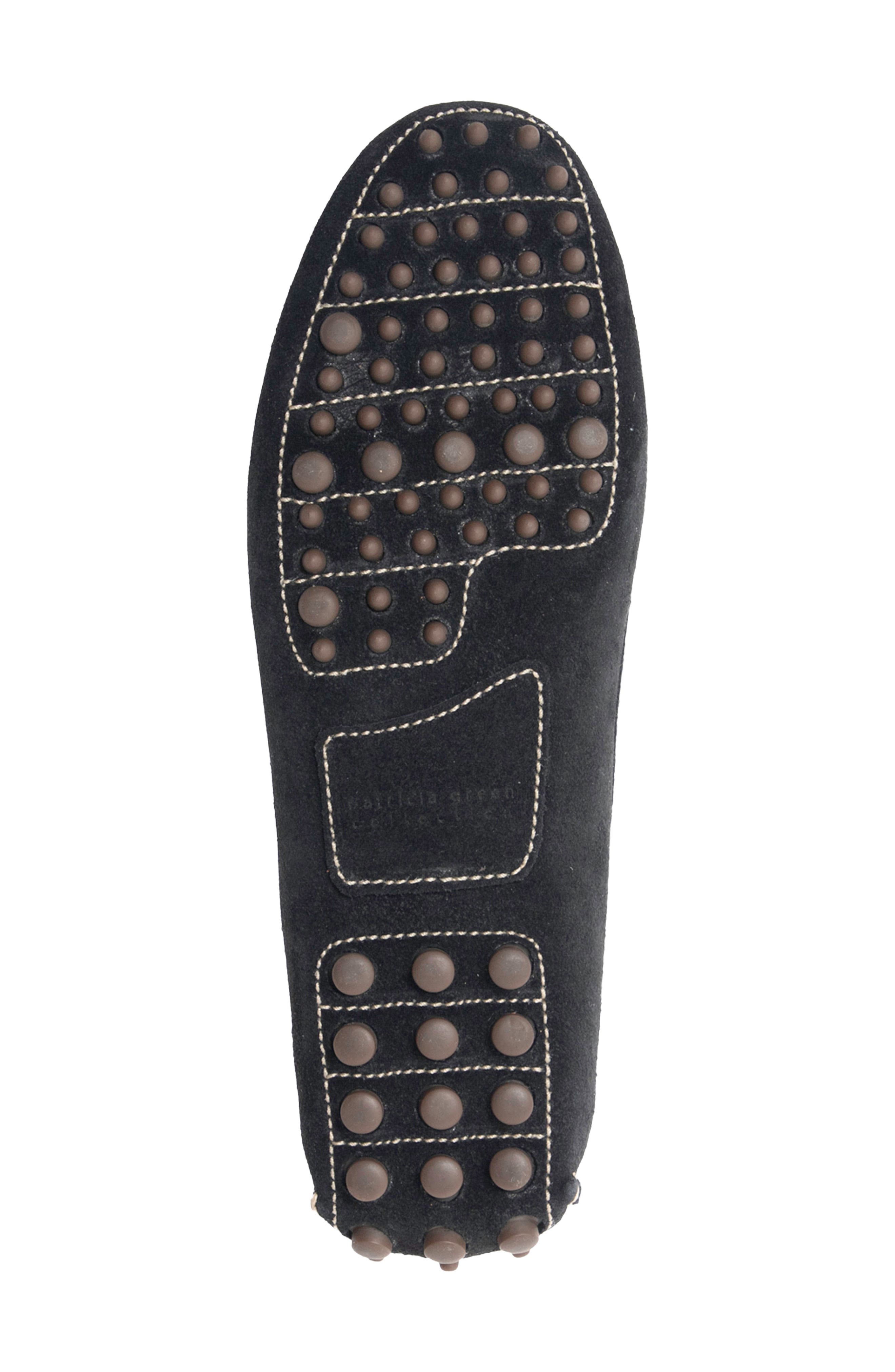 Jolene Driving Moccasin, Alternate, color, BLACK SUEDE